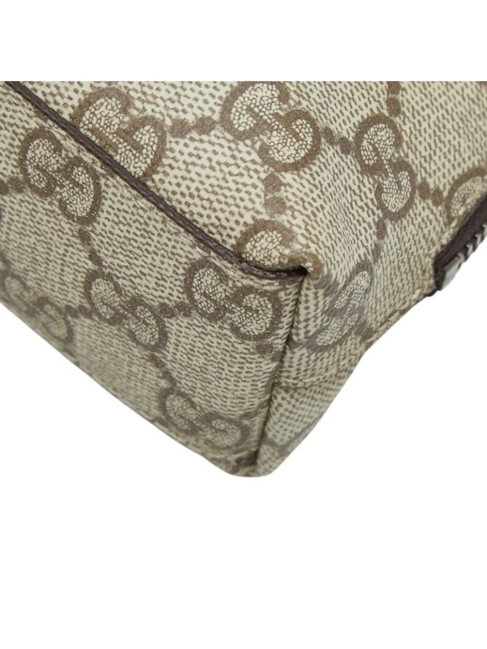 Gucci GG Supreme Gglogo Pouch Beige - Picture 4 of 10